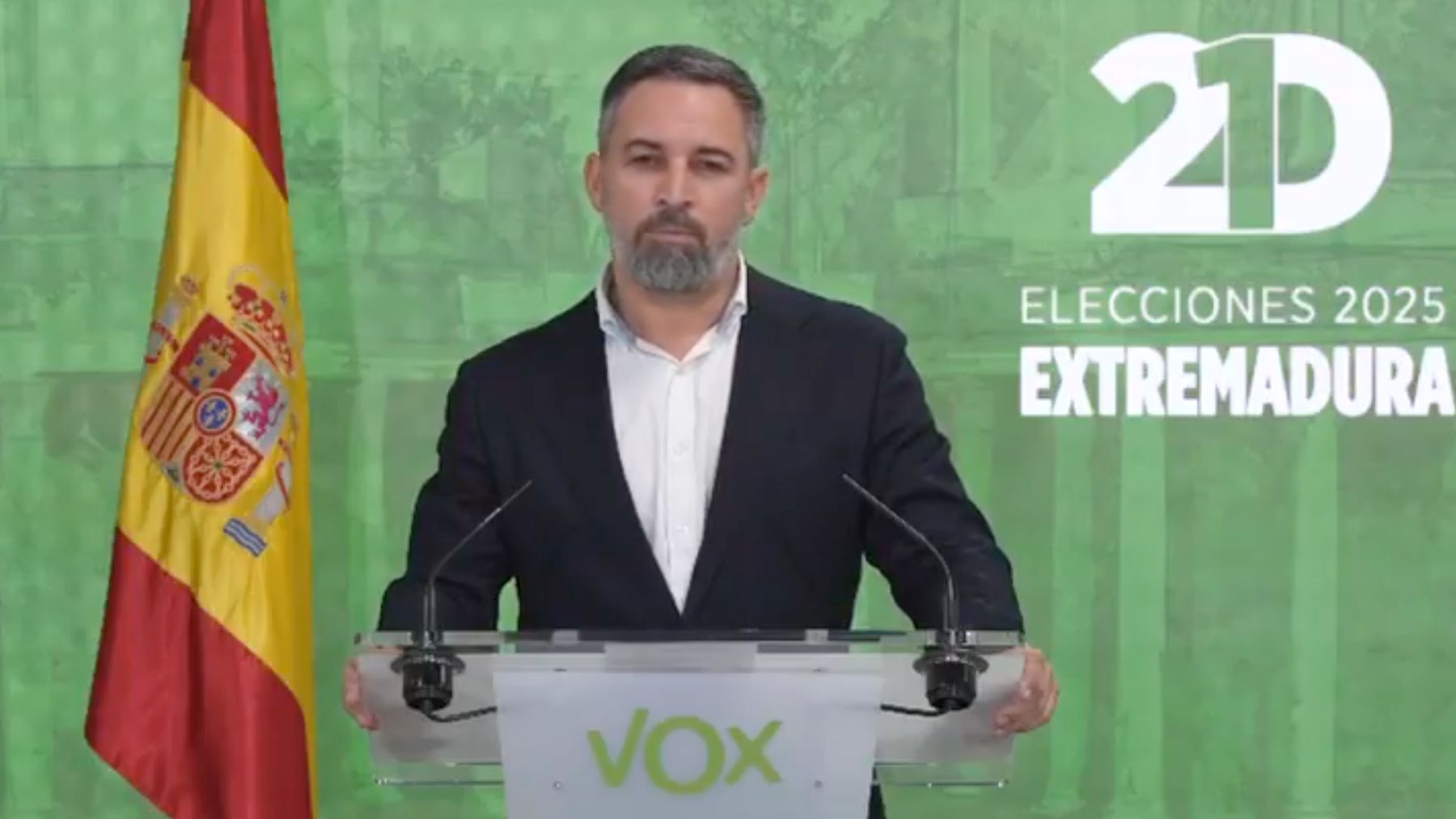 Abascal avisa a Guardiola : «Los votos de Vox y sus votantes deben ...