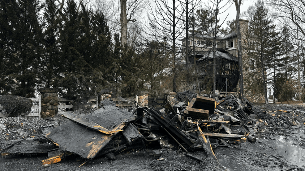 Early morning fire destroys one home, damages two others in Leelanau County