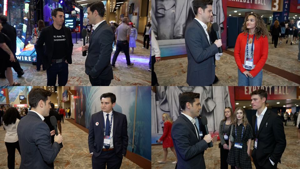 Endorsement of JD Vance receives mixed reactions at Turning Point USA ...
