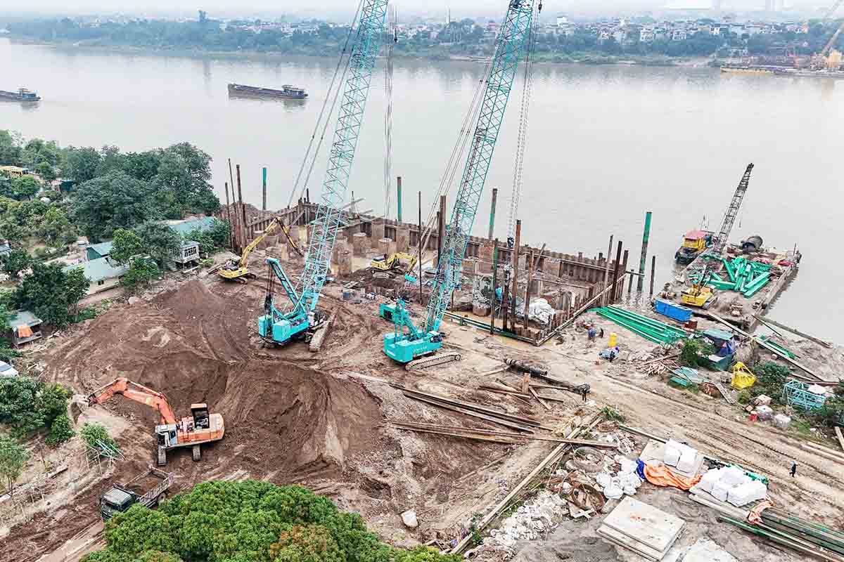 Trở ngại mà dự án cầu Tứ Liên đang gặp phải