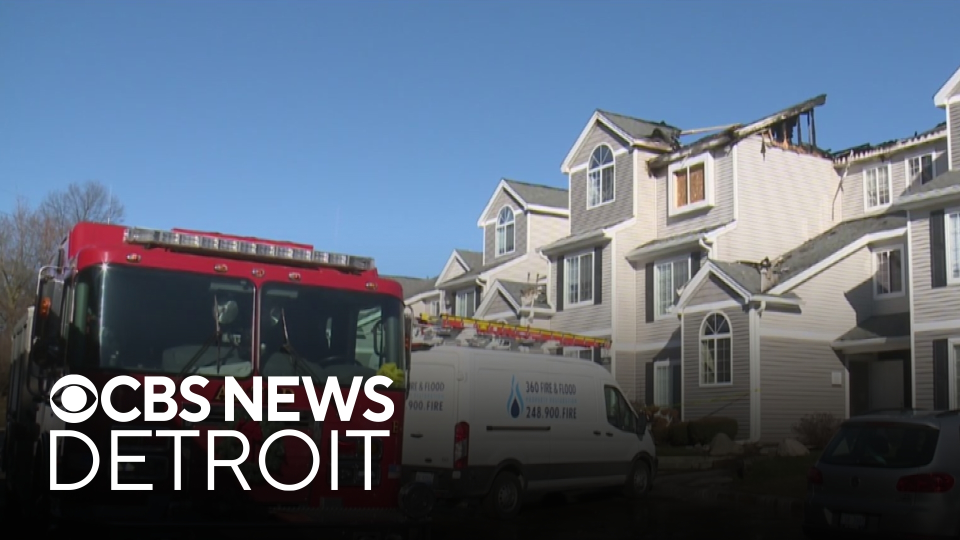 Apartment fire in Ann Arbor Township displaces dozens