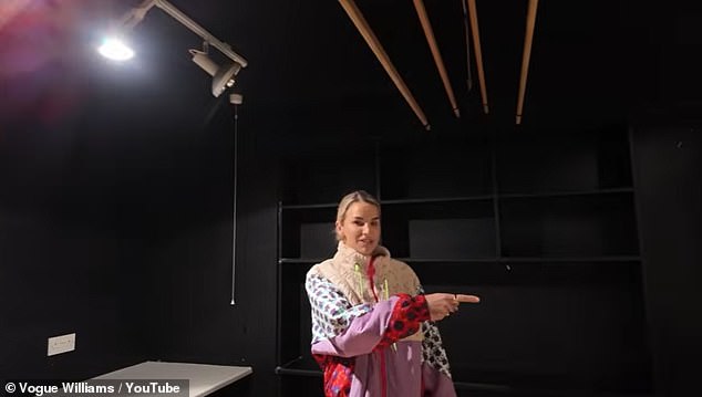 She added that the sale of the new home went through in June and they have slowly been working on it since then, explaining how her degree in quantity surveying was coming in handy