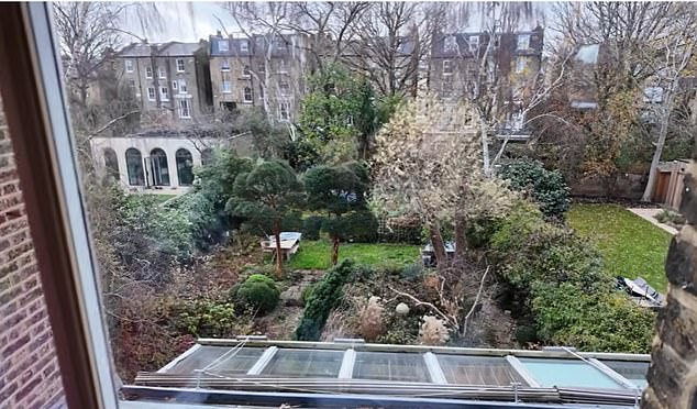 She also gave a glimpse of the large garden, admitting they would be clearing much of the mature shrubbery to make room for a large lawn for the kids to play on