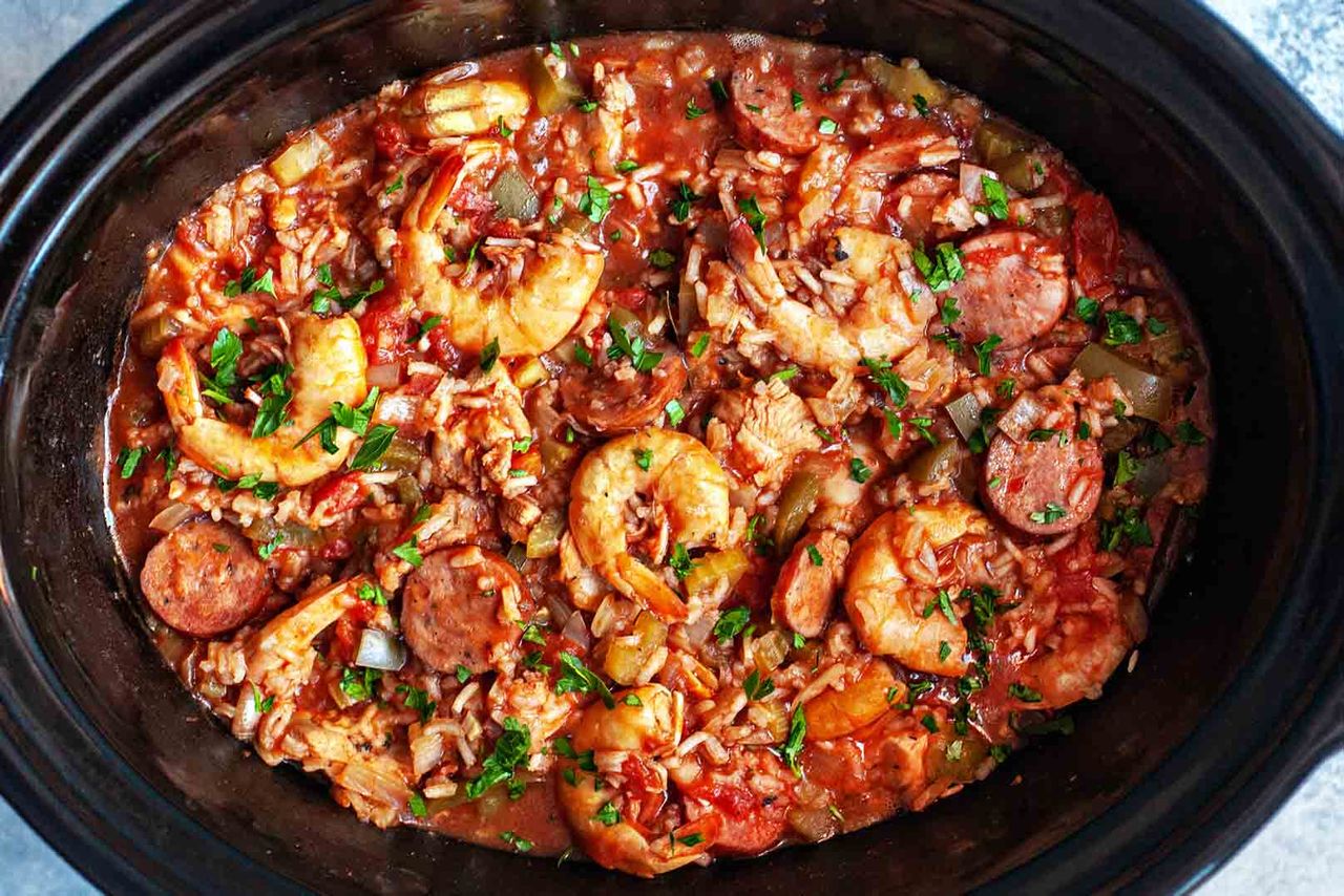 How to Make Jambalaya in the Slow Cooker