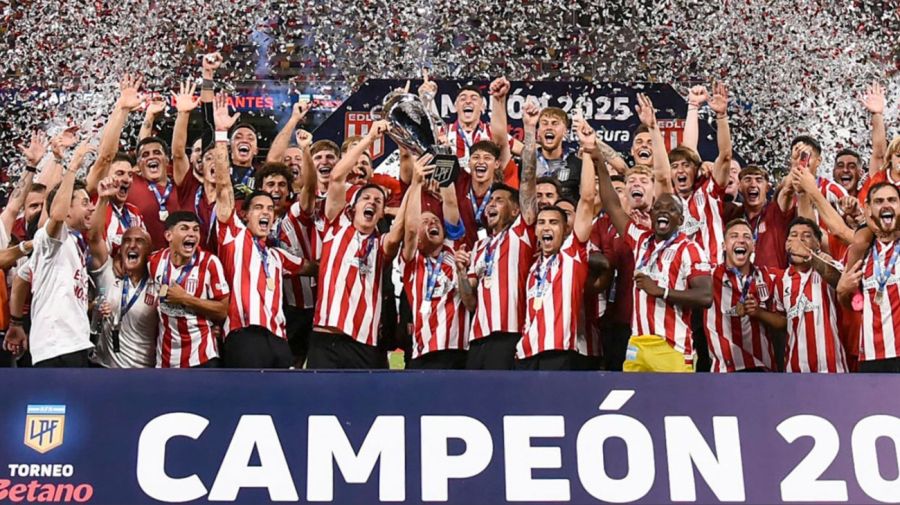 Estudiantes de La Plata, último campeón de la Liga Profesional
