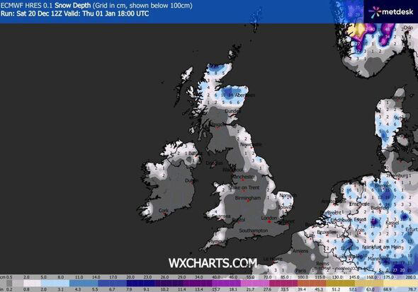 UK snow maps show 600-mile 'Beast from the East' hitting 24 counties ...