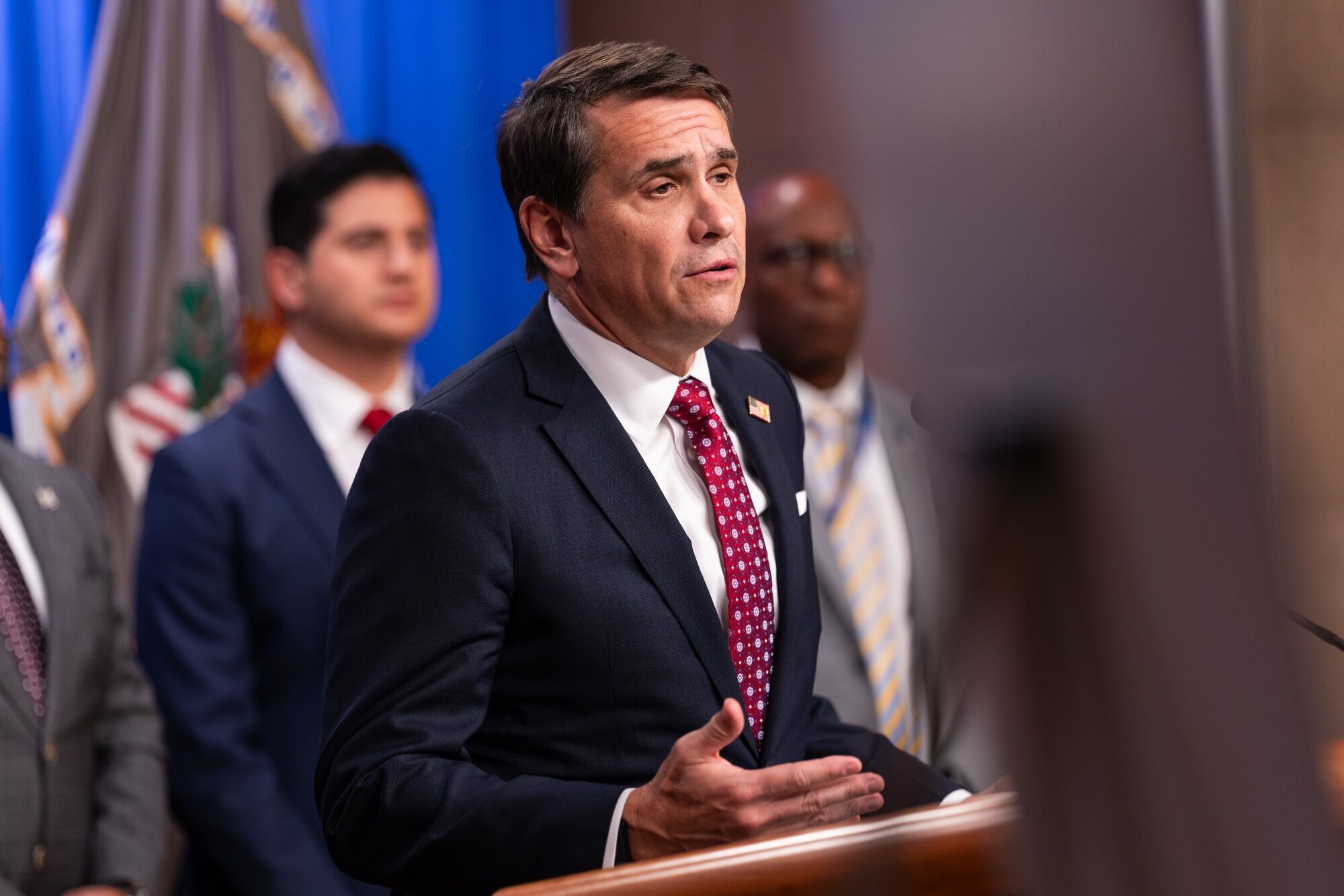 Blanche says pulling Trump photo from Epstein file was right<br>