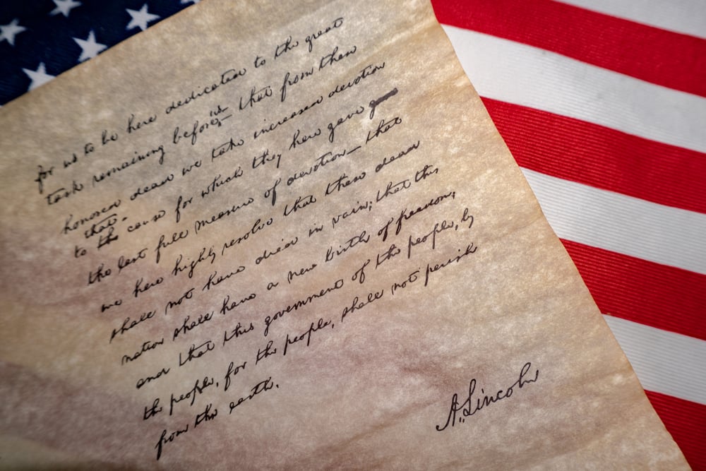 Trump compares his X posts to Lincoln's Gettysburg Address