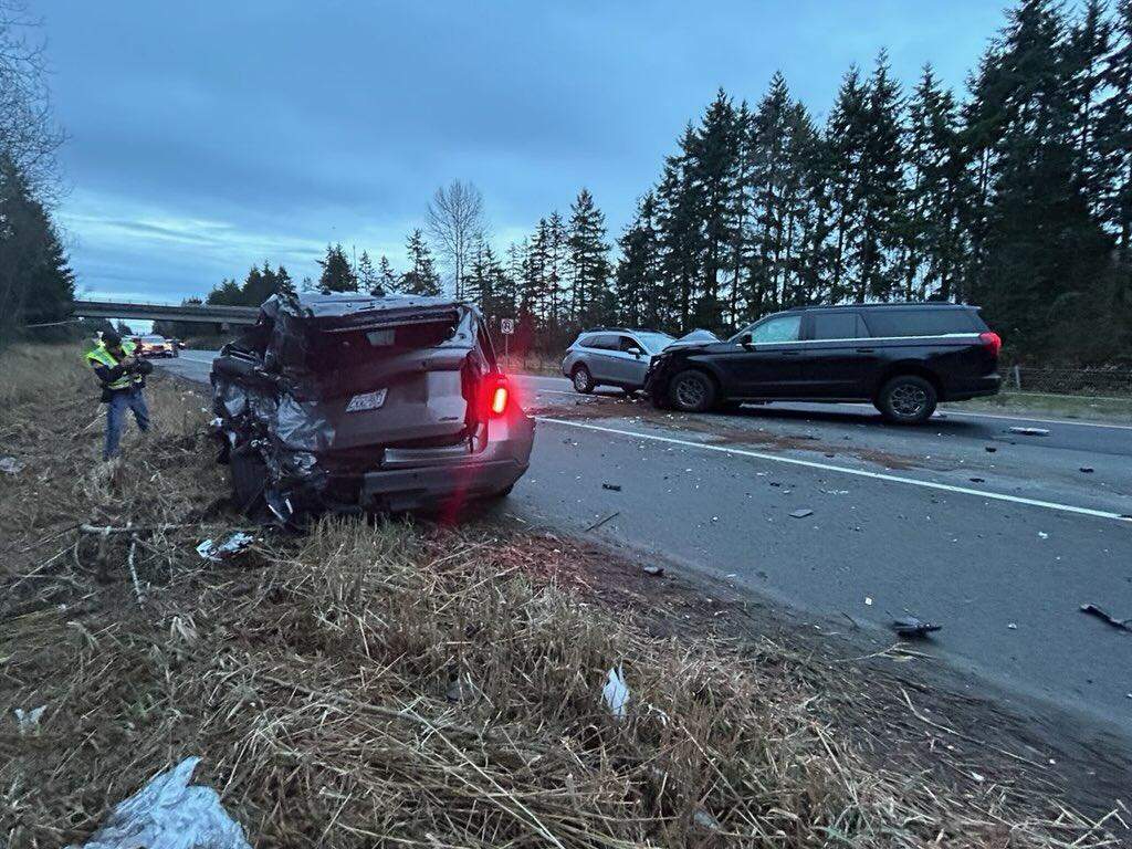 WA State Patrol trooper hit by driver on SR 512 Sunday morning, agency says<br><br>