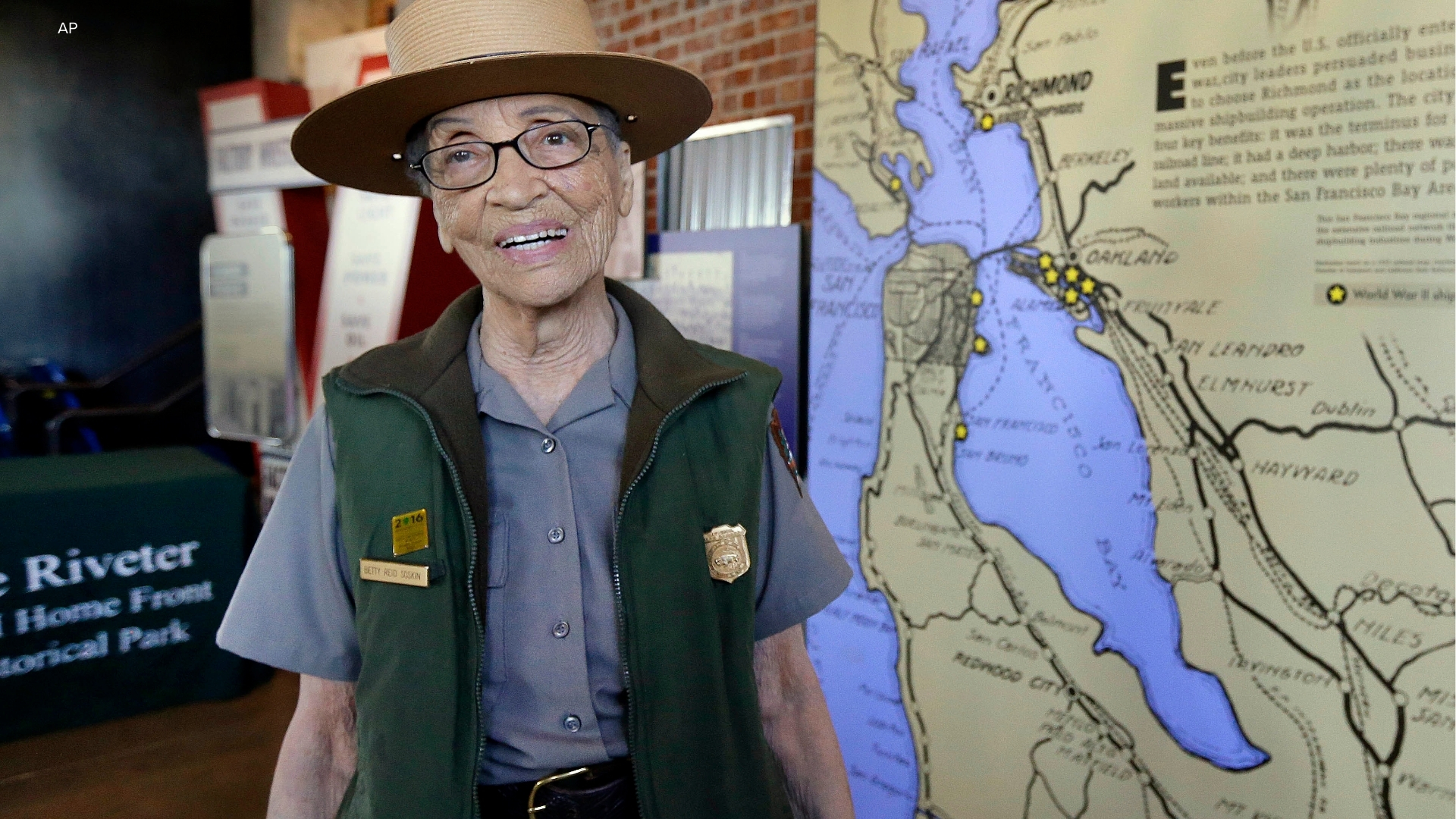 Betty Reid Soskin, legendary national park ranger, dies at 104, family says