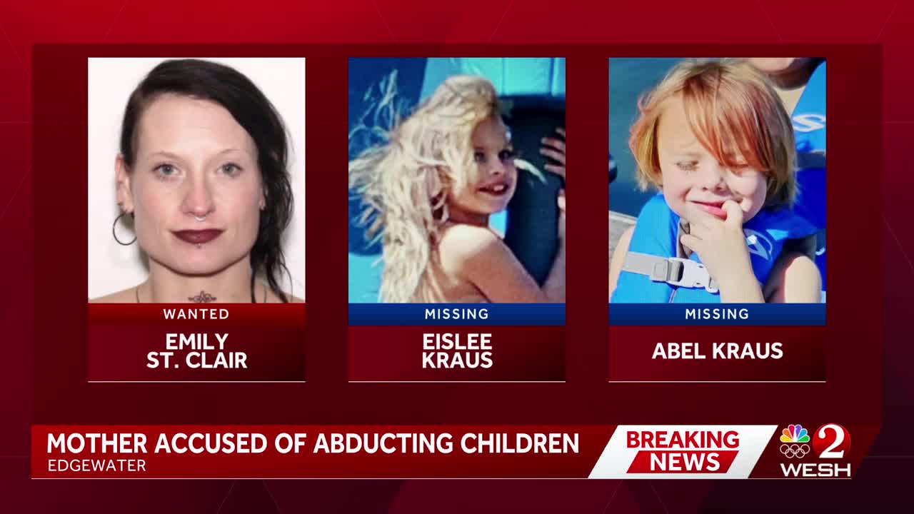 Edgewater police looking for woman accused of abducting 2 children