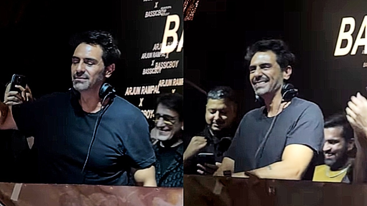 Arjun Rampal plays Dhurandhar's FA9LA at Gurugram club, turns DJ as ...