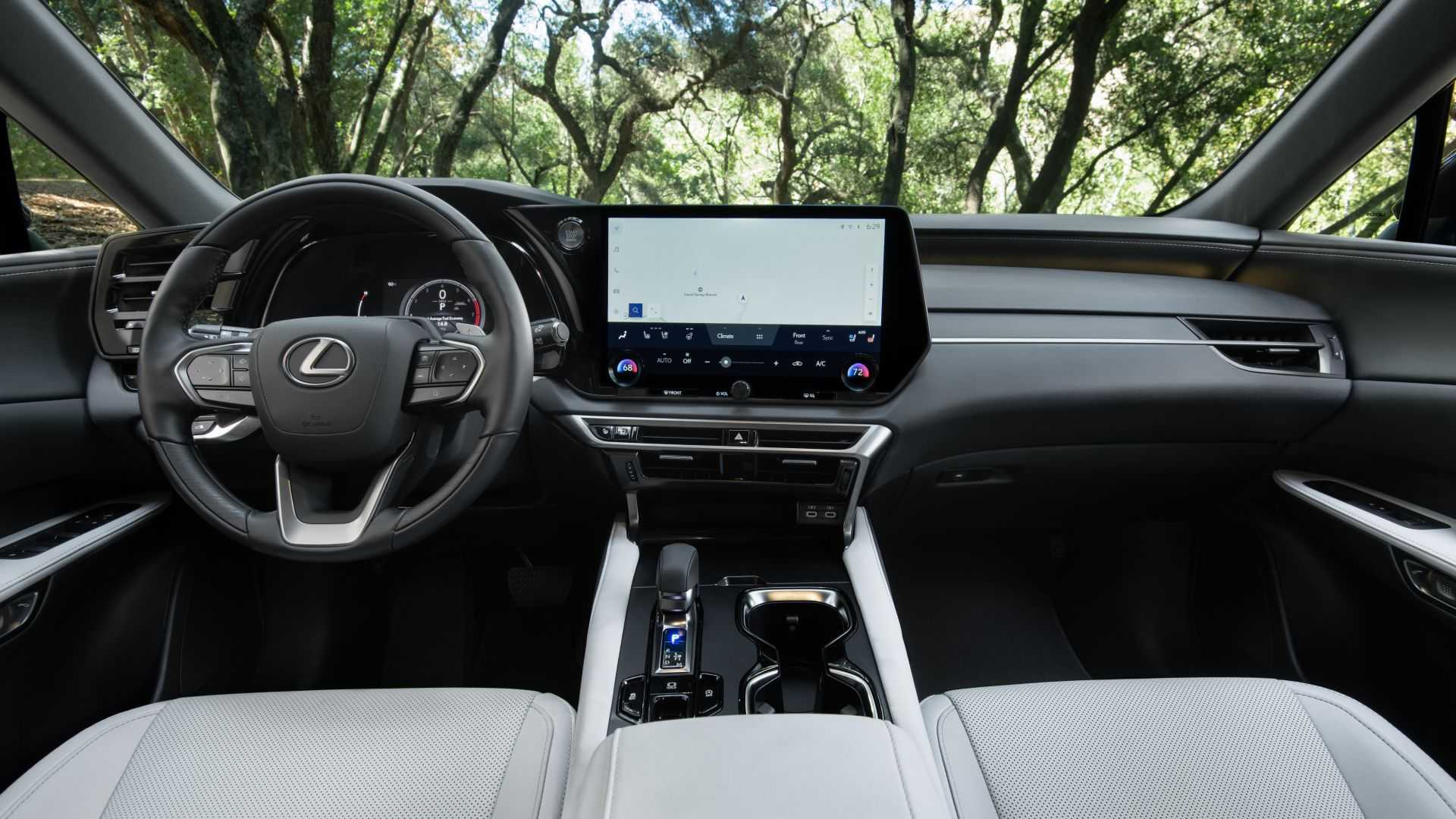 2026 Lexus RX cockpit