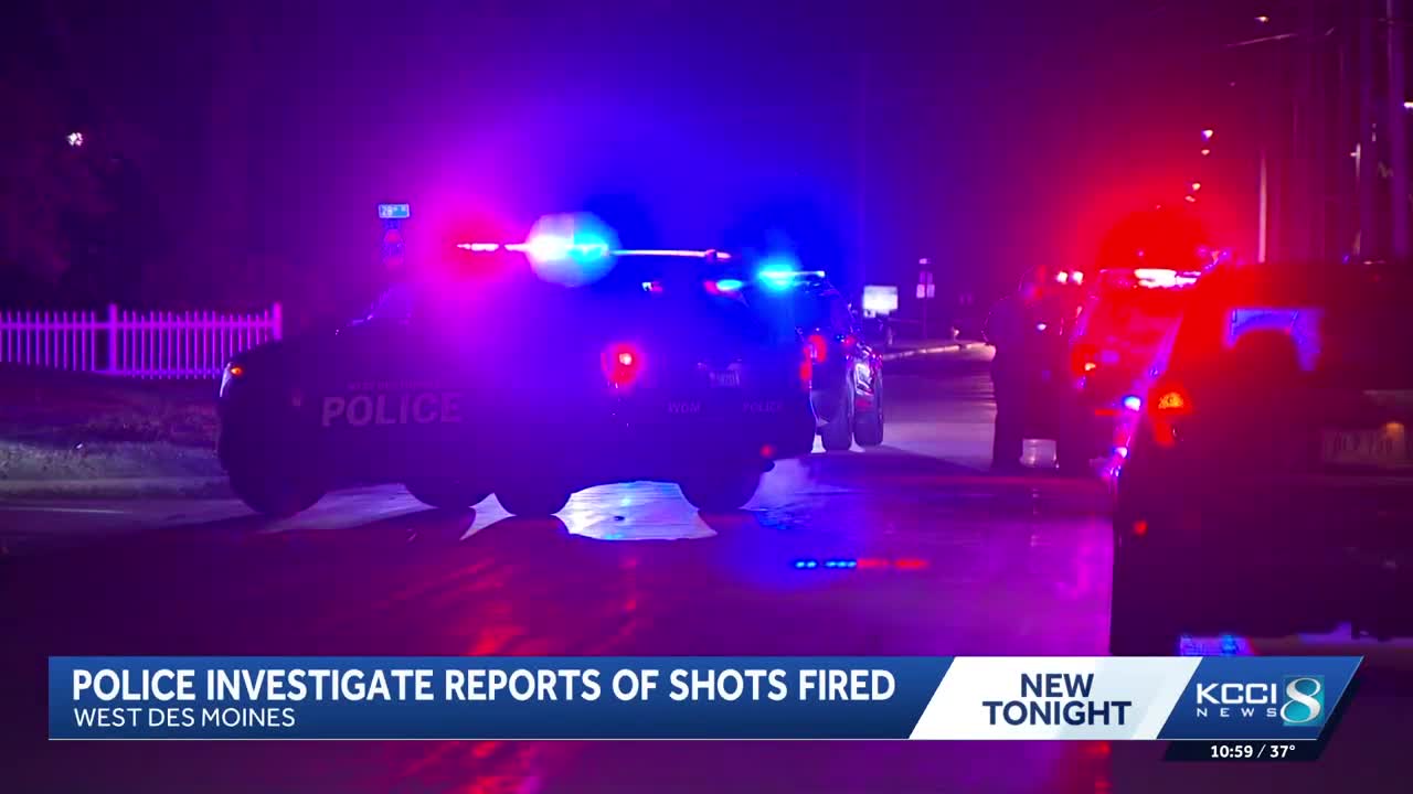 West Des Moines police investigate reports of shots fired on Vine Street