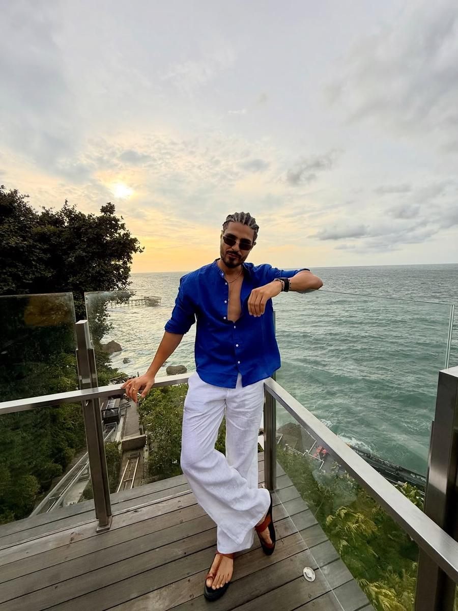 11 momen seru Vin Rana liburan di Bali bersama kekasih baru