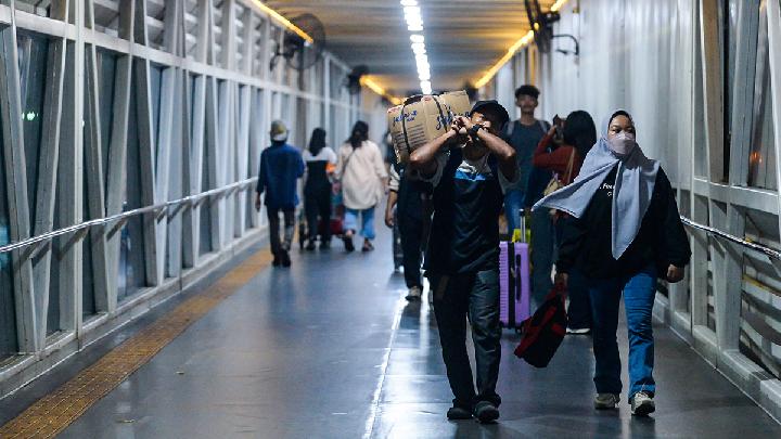 Arus Mudik Natal, ASDP Uji Coba Pemindai Wajah Penumpang