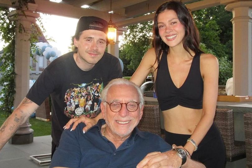 Although not yet confirmed, it is thought Brooklyn will spend Christmas with Nicola, her dad Nelson (pictured) and the rest of her family