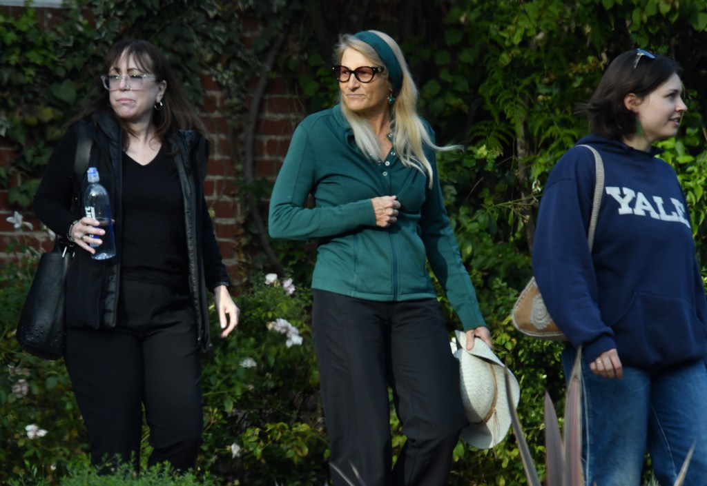 Guests dressed casually to the somber event. London Entertainment for NY Post