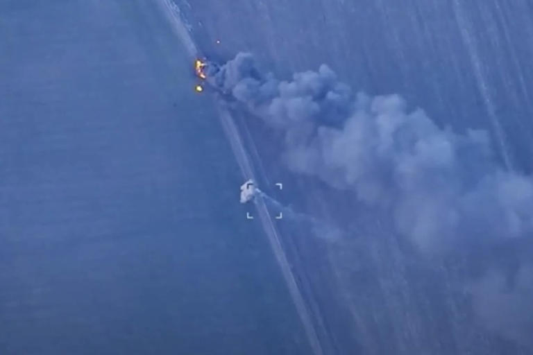 Ukrainian drones destroy two launchers of Russia’s S-400 air defense system