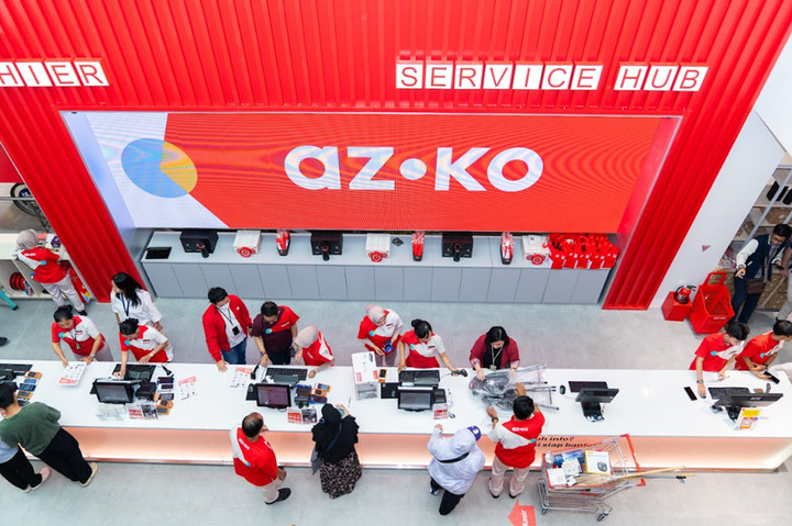 AZKO tingkatkan standar belanja dengan konsep toko baru