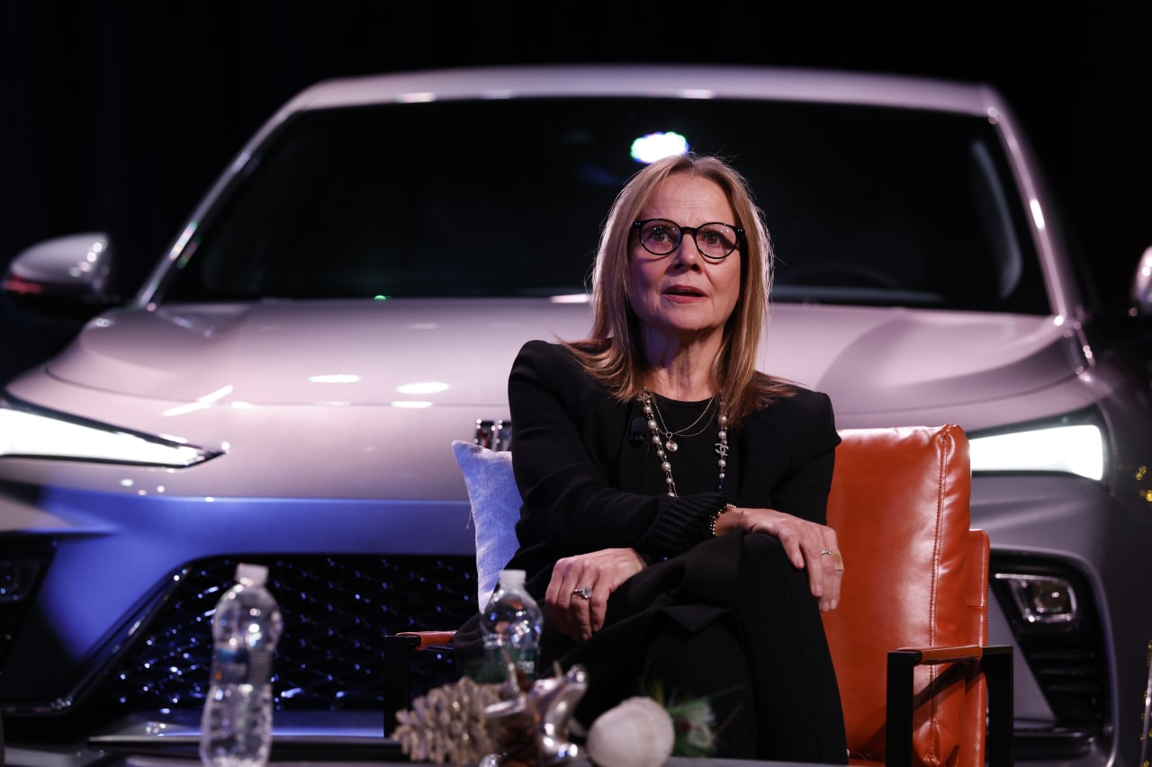 GM Chief Executive Mary Barra.