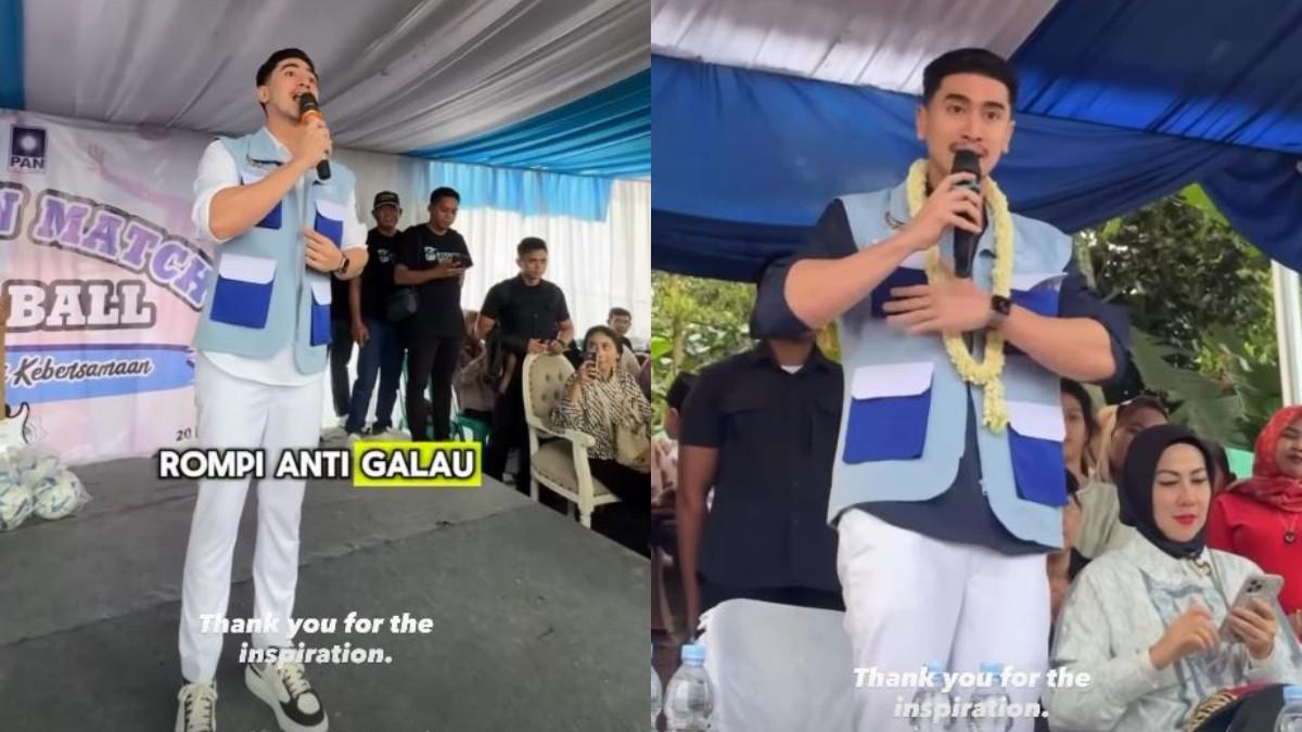 Penampilan Verrell Bramasta Jadi Sorotan, Pakai Rompi Anti Galau dan Bawa Uang Banyak