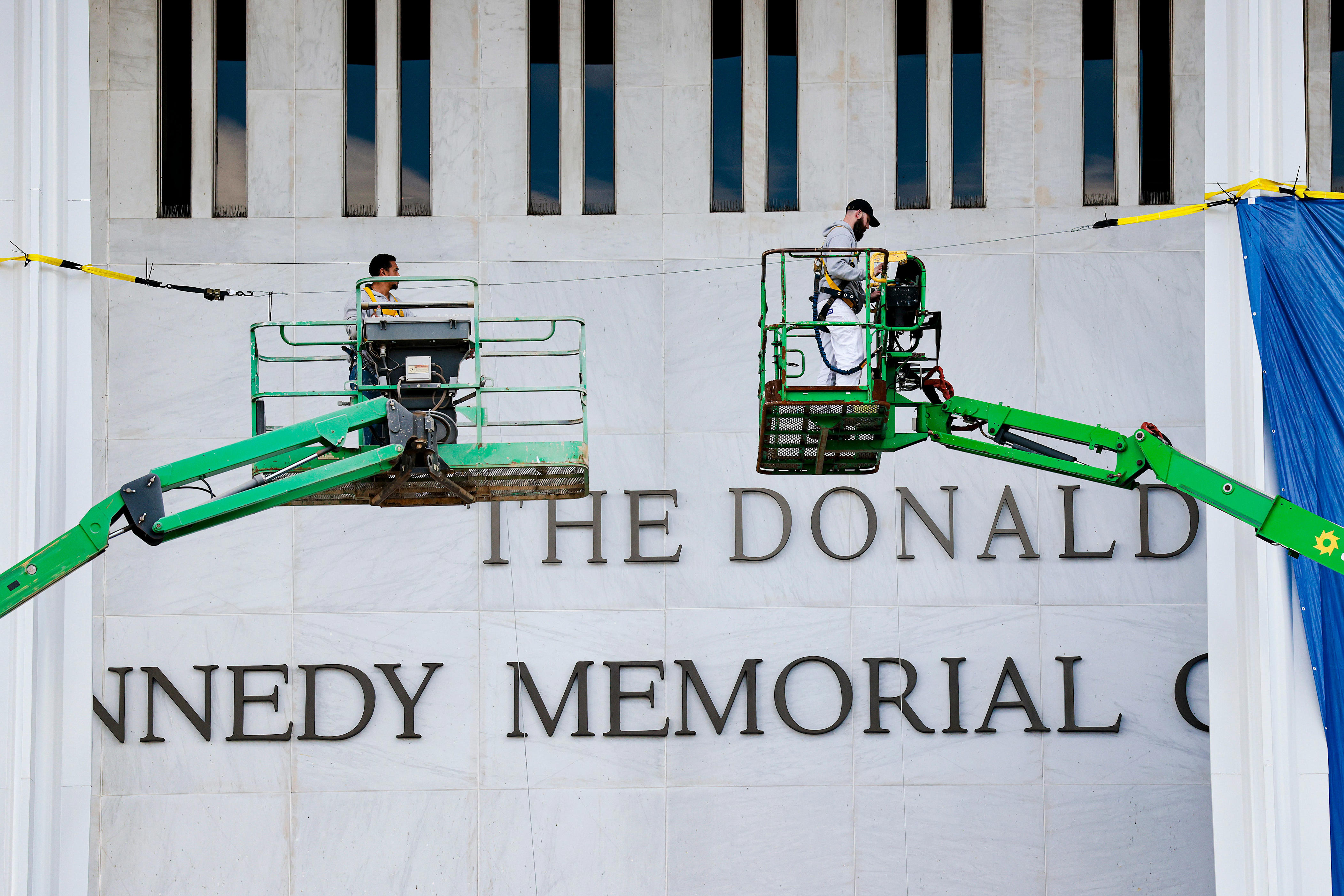 Comedy writer vows to spoof Trump-Kennedy Center after buying websites<br><br>