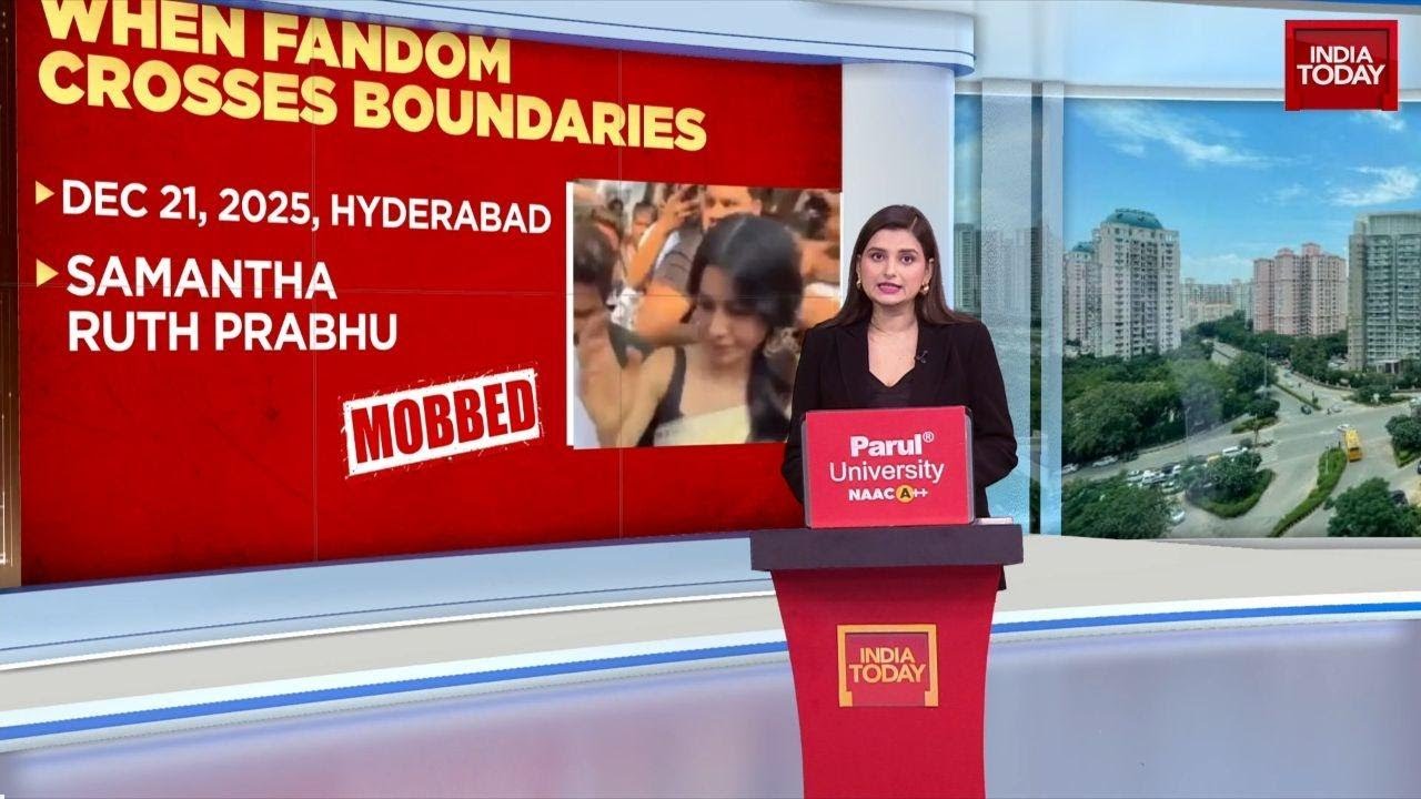 Samantha Ruth Prabhu, Nidhi Agarwal mobbed in Hyderabad: Abdul Bashir ...