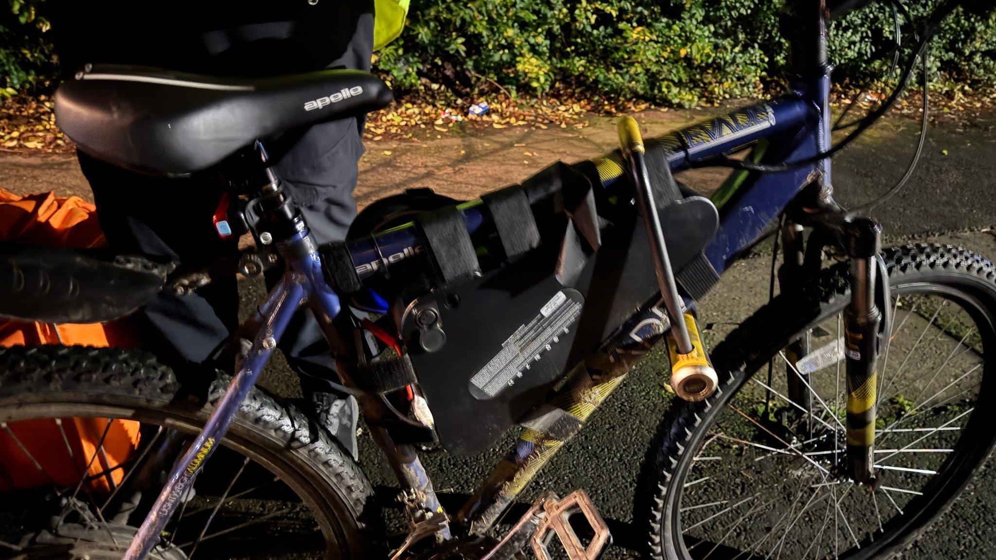 Electric bike capable of 100mph seized<br><br>