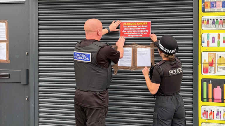 bexley shops closure orders illicit tobacco Shops closed as illegal tobacco and vapes found
