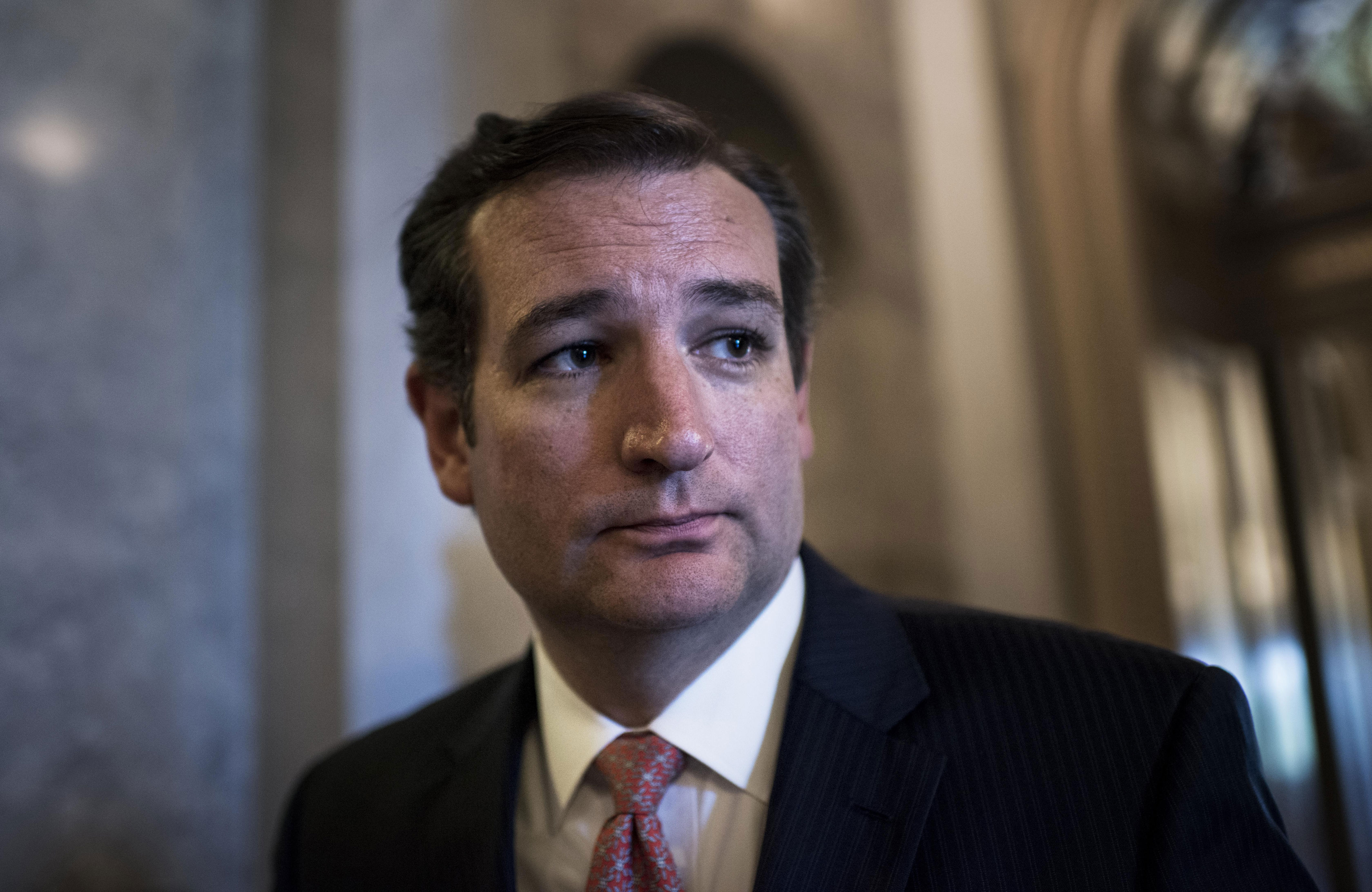 Cruz in 2013, during his first Senate term, at the Capitol.