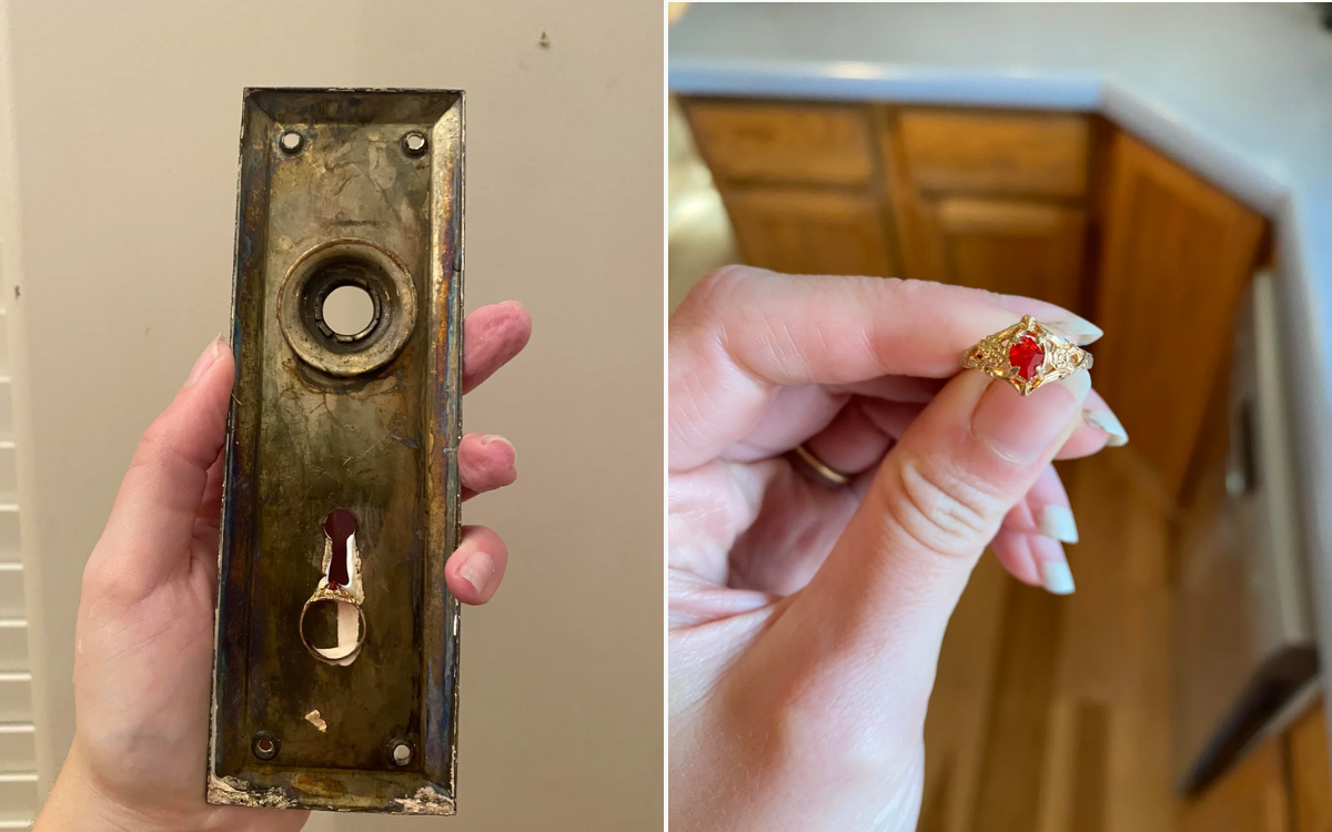 Woman renovating 112yearold home finds hidden treasure in unlikely spot