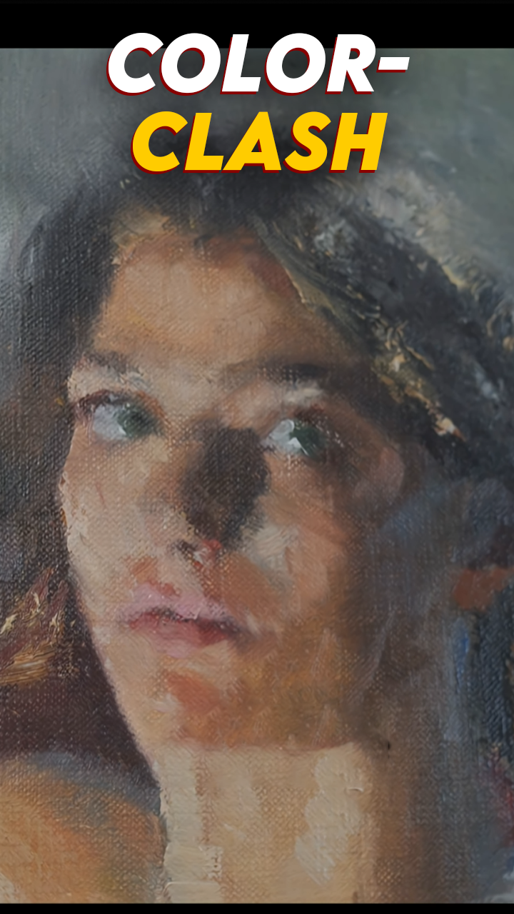 A fine artist tries painting with brushes that break every rule