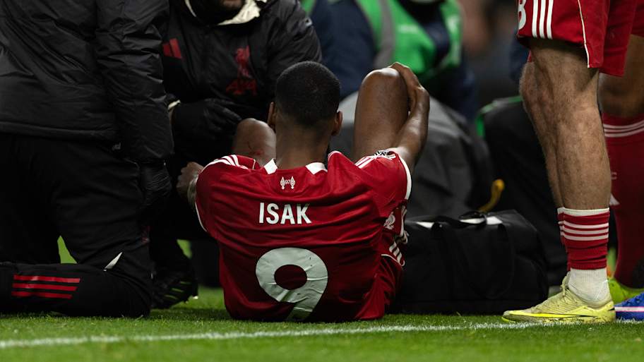 Liverpool fear Alexander Isak has suffered 