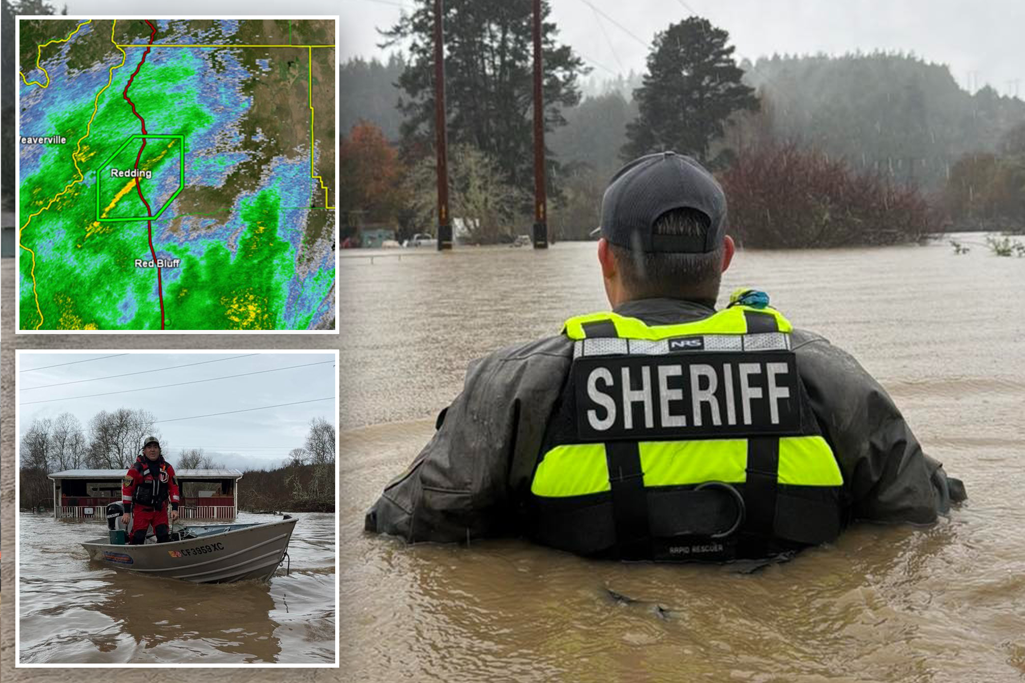1 dead in flash flood in Northern California, as severe storms sweep ...