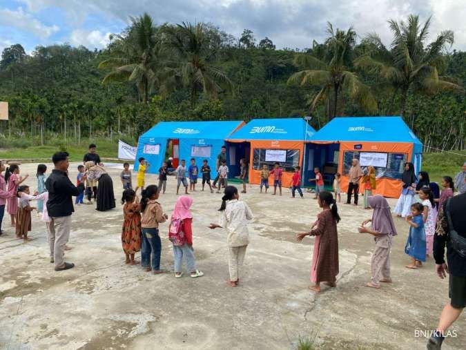 BNI Bantu Aceh, Seragam Sekolah hingga Trauma Healing