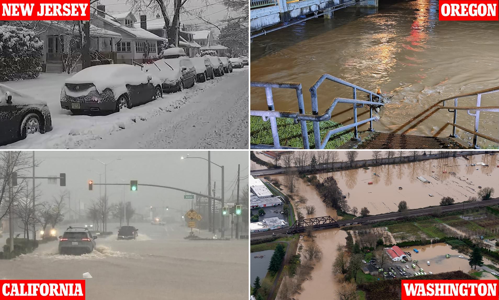 Winter storms on both coasts wreak havoc for travelers as flights are ...