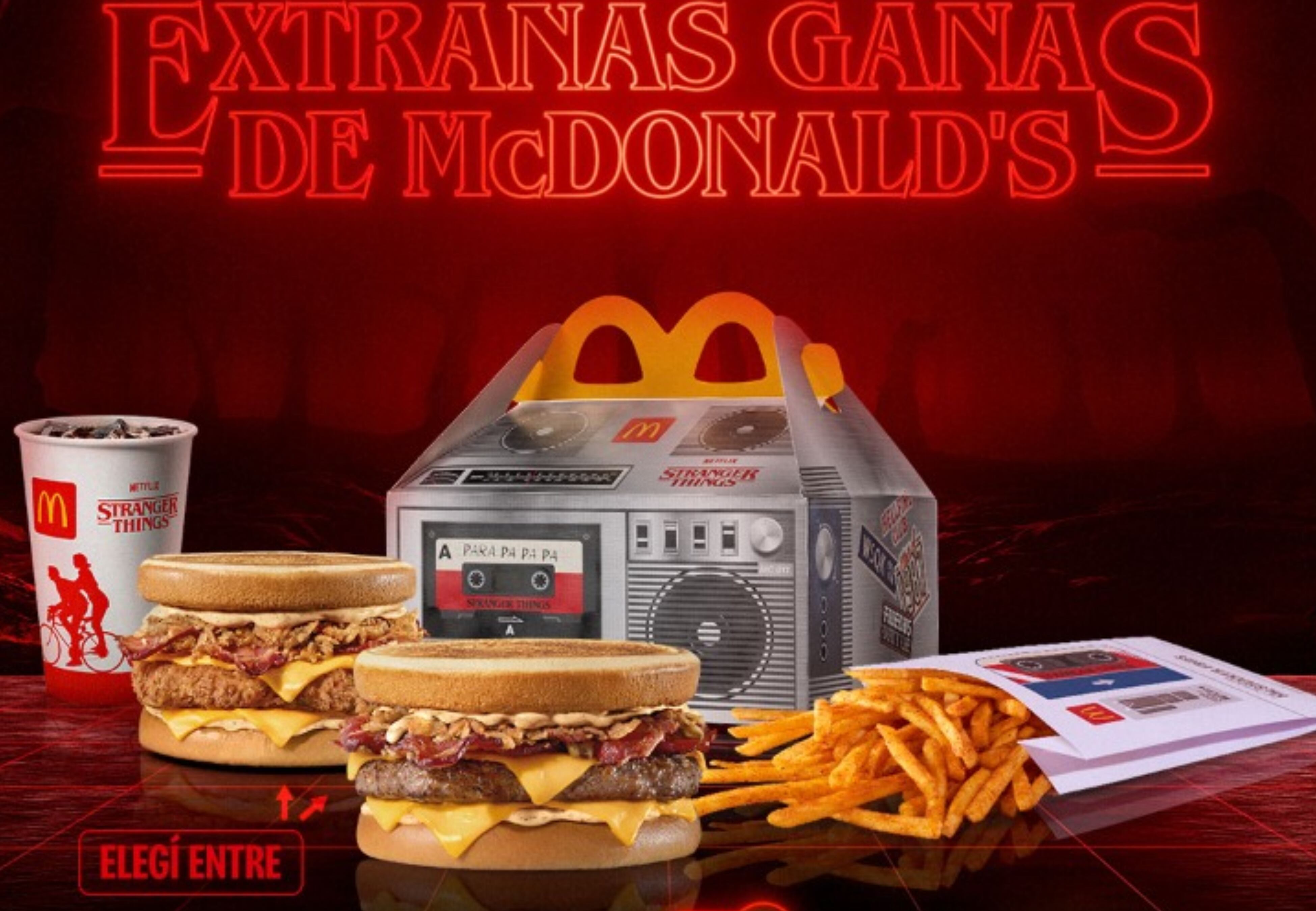 McDonald’s lanzó un combo especial de Stranger Things: qué trae y ...