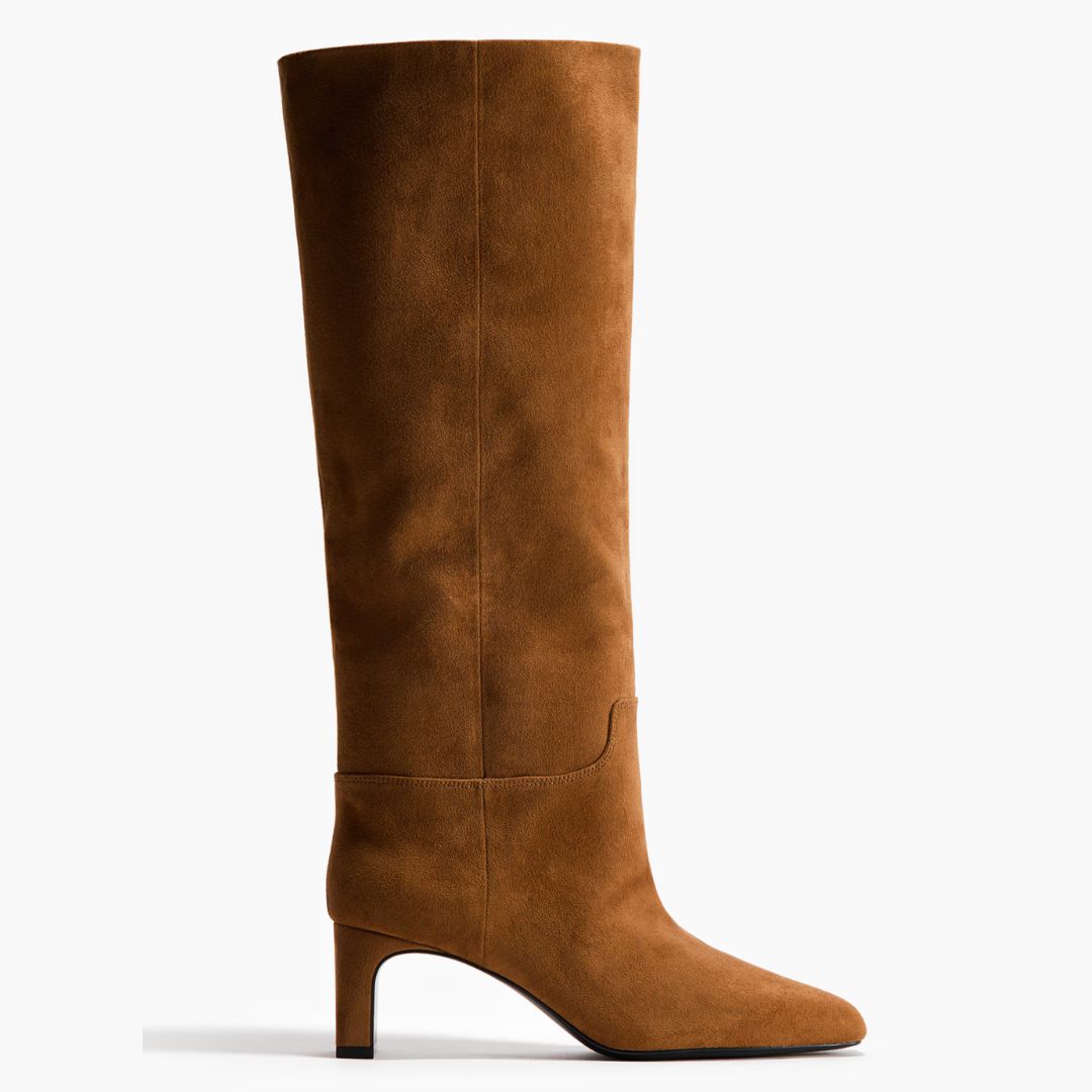 H&M Tan Knee-High Boots