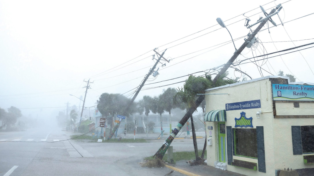 Power knocked out in 5 states—category 3 winds force travel shutdown days after flooding<br><br>