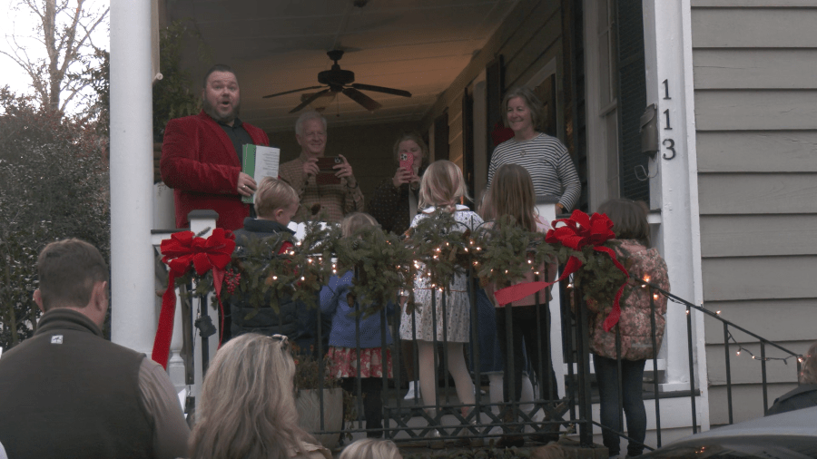 Carolers bring holiday cheer to Mount Pleasant’s Old Village