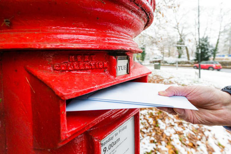 Royal Mail Christmas delivery delays update - full list of postcodes ...