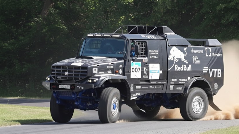 10 ton V8 truck full throttle