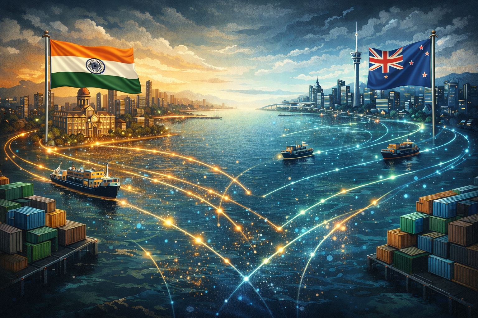 India–New Zealand free trade deal sealed as New Delhi pushes global ...