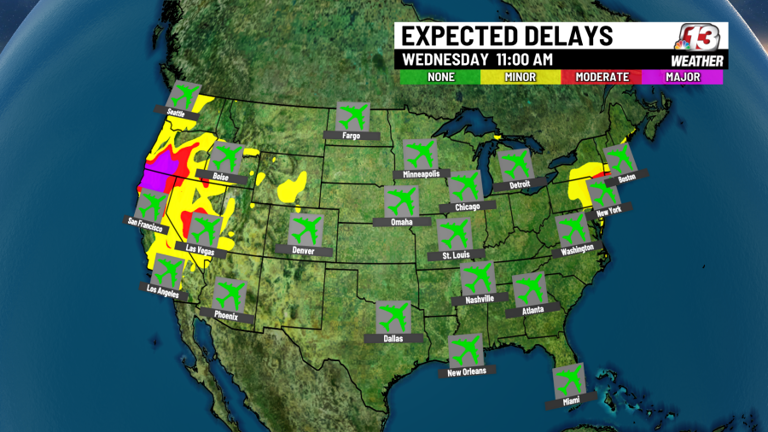 Quiet and mild weather for Christmas Day travel