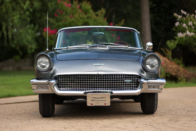 1957 Ford Thunderbird for sale with rare factory supercharger