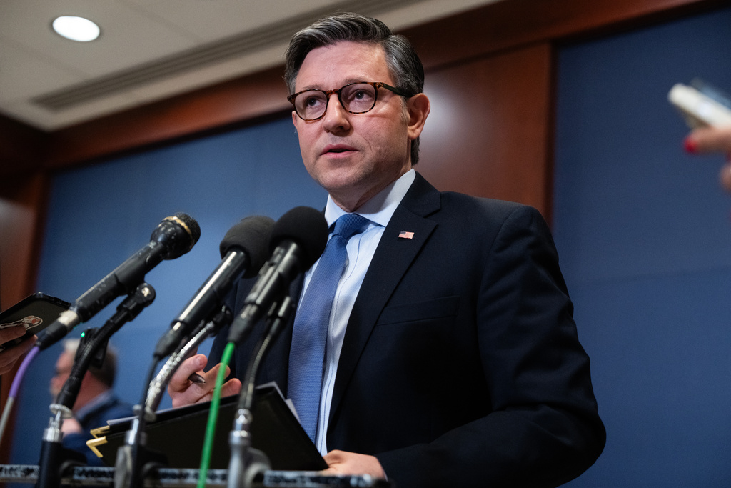 Donald Trump impeachment warning issued by Mike Johnson<br><br>