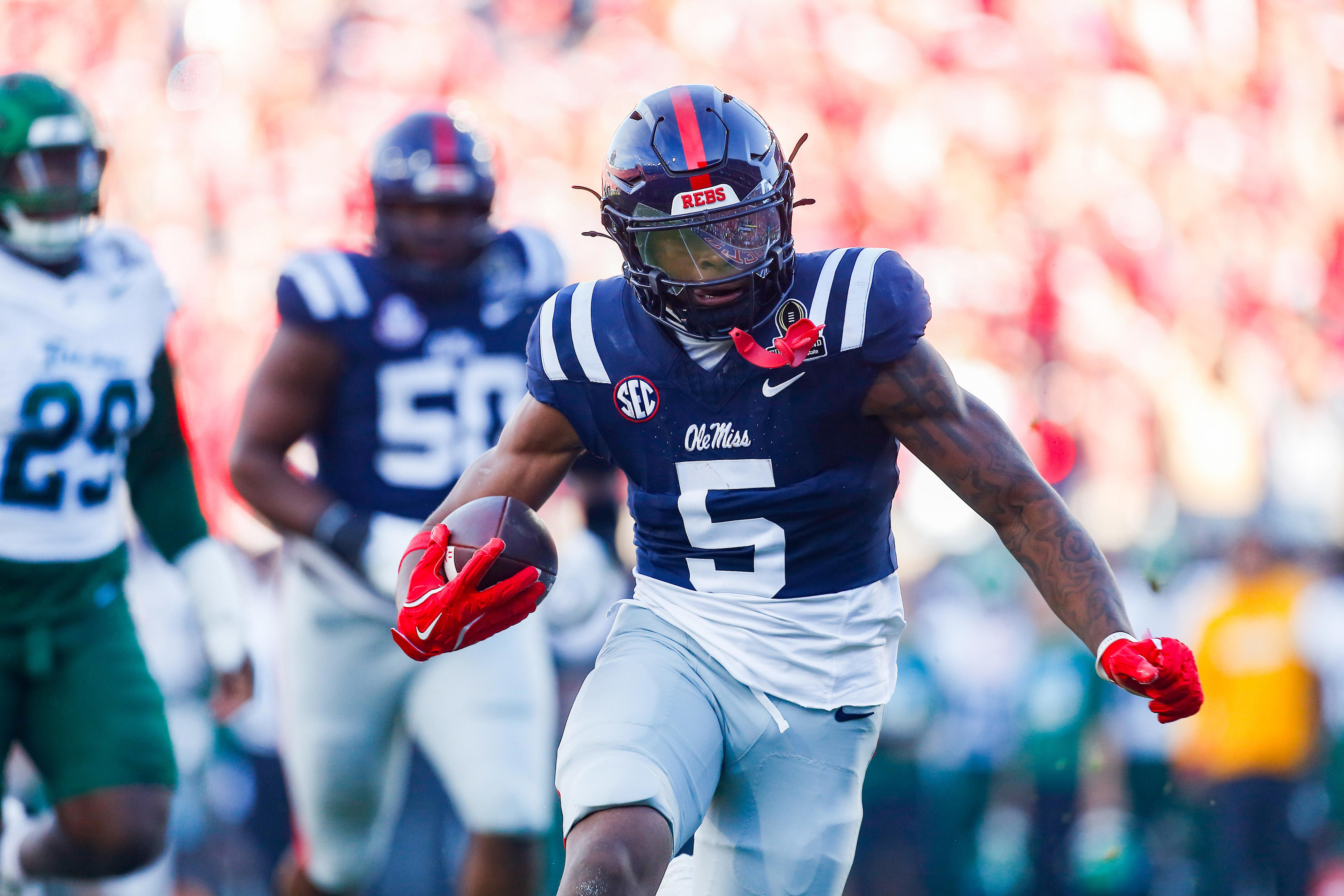 Kewan Lacy probable on injury report for Ole Miss vs Georgia in Sugar Bowl