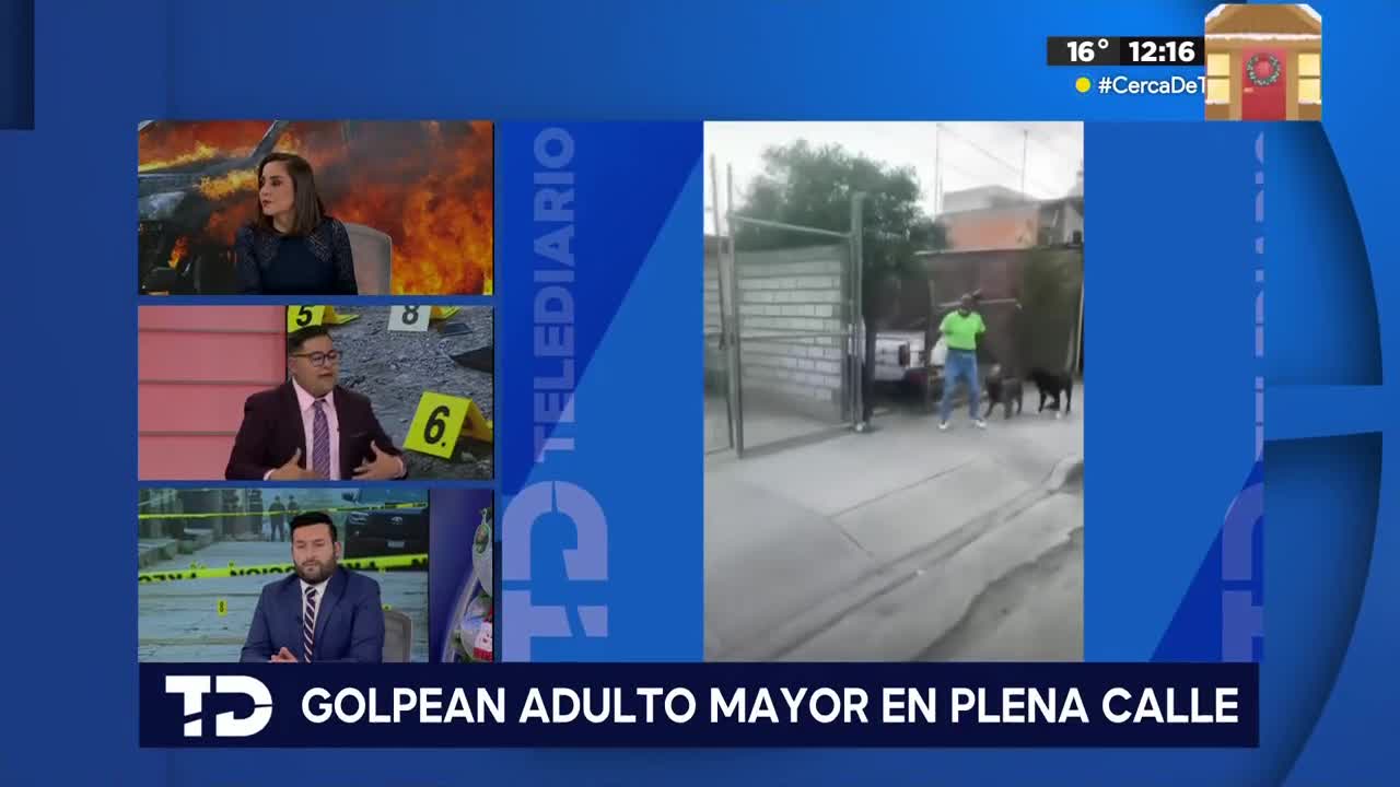 Por vistas en redes, hombres golpean a un adulto mayor en situación de ...