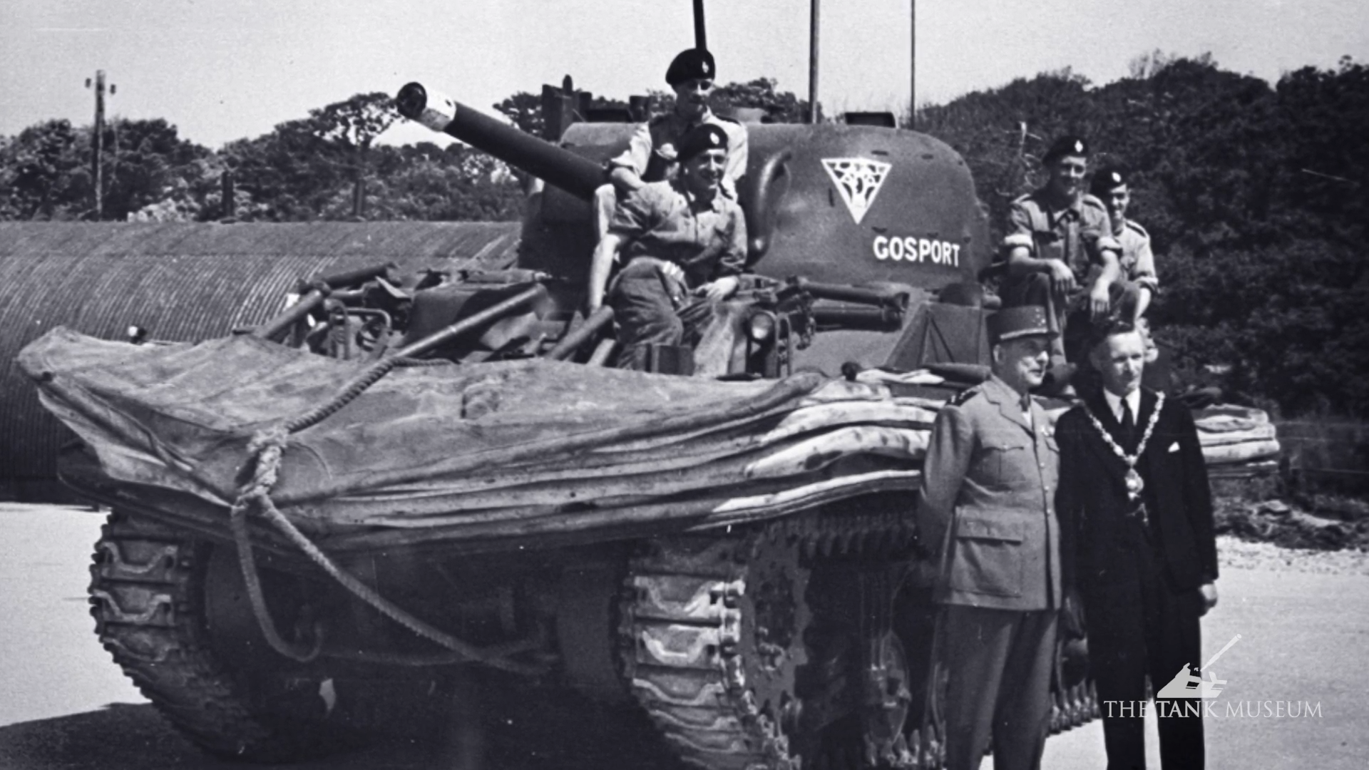 Why engineers wrapped a 35-ton tank in canvas and expected it to swim